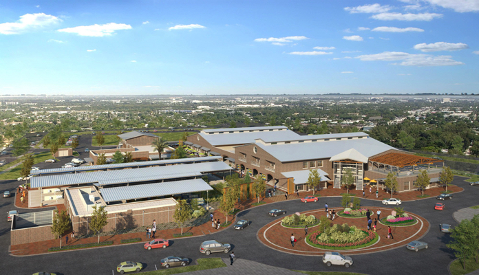 Frisco FM Aerial View North East